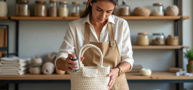 Astuces et méthodes efficaces pour rigidifier un sac au crochet facilement Astuces et méthodes efficaces pour rigidifier un sac au crochet facilement